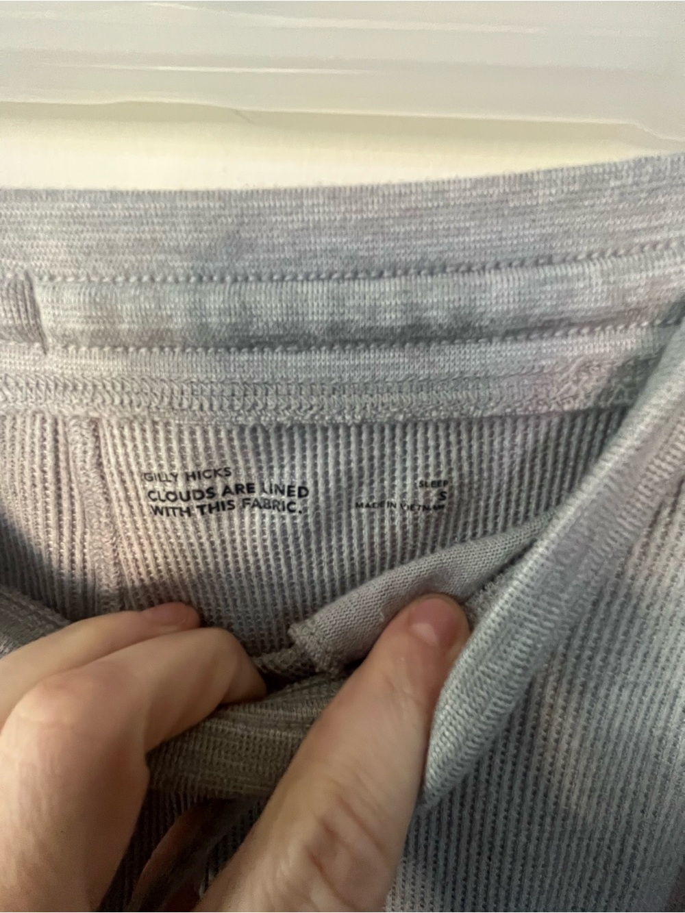 Gilly Hicks Cloud Knit Cozy Gray Joggers - Picture 5 of 5